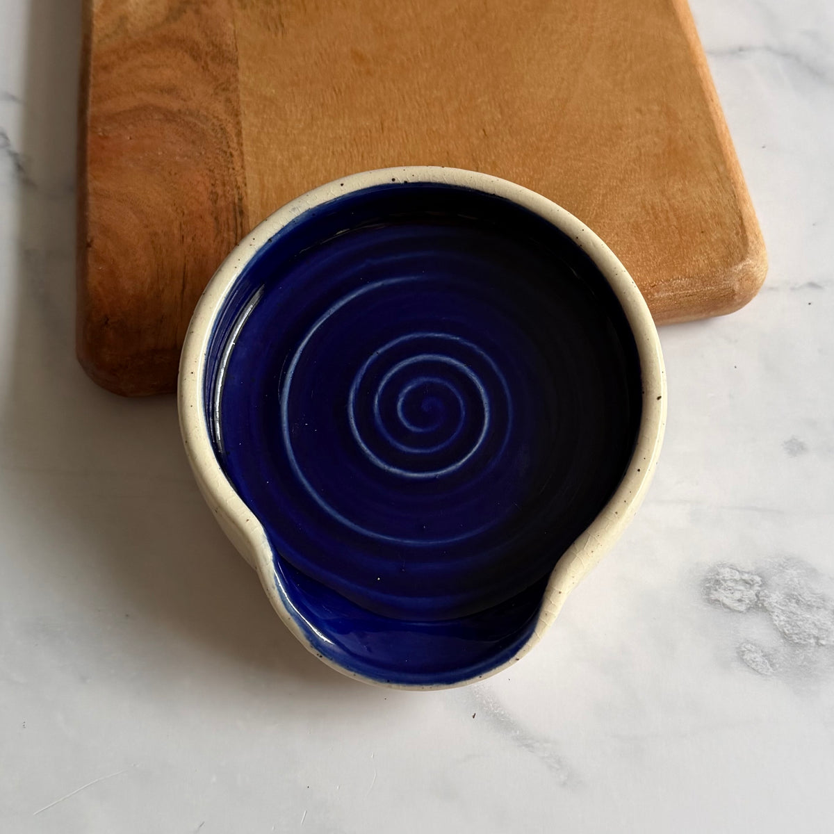 Hand-Thrown Spoon Rest