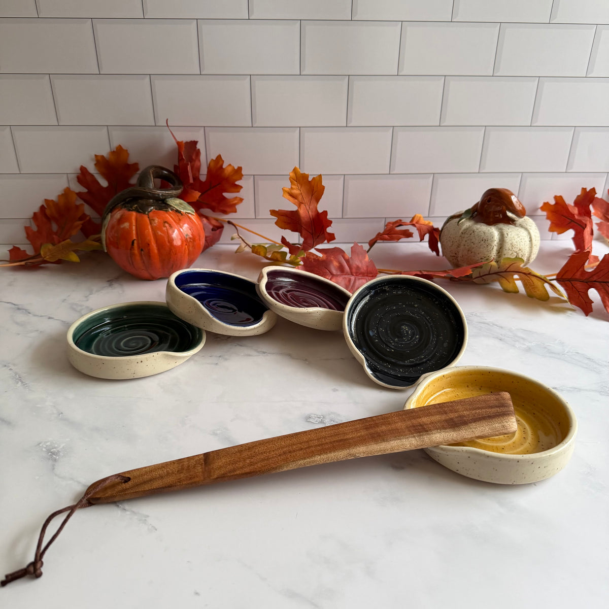 Hand-Thrown Spoon Rest