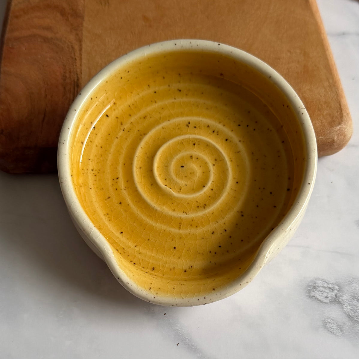 Hand-Thrown Spoon Rest