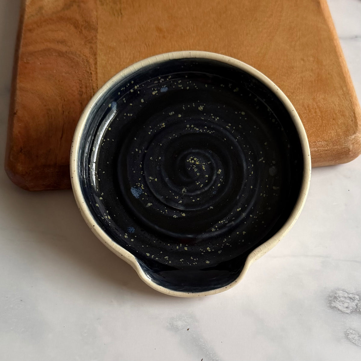 Hand-Thrown Spoon Rest