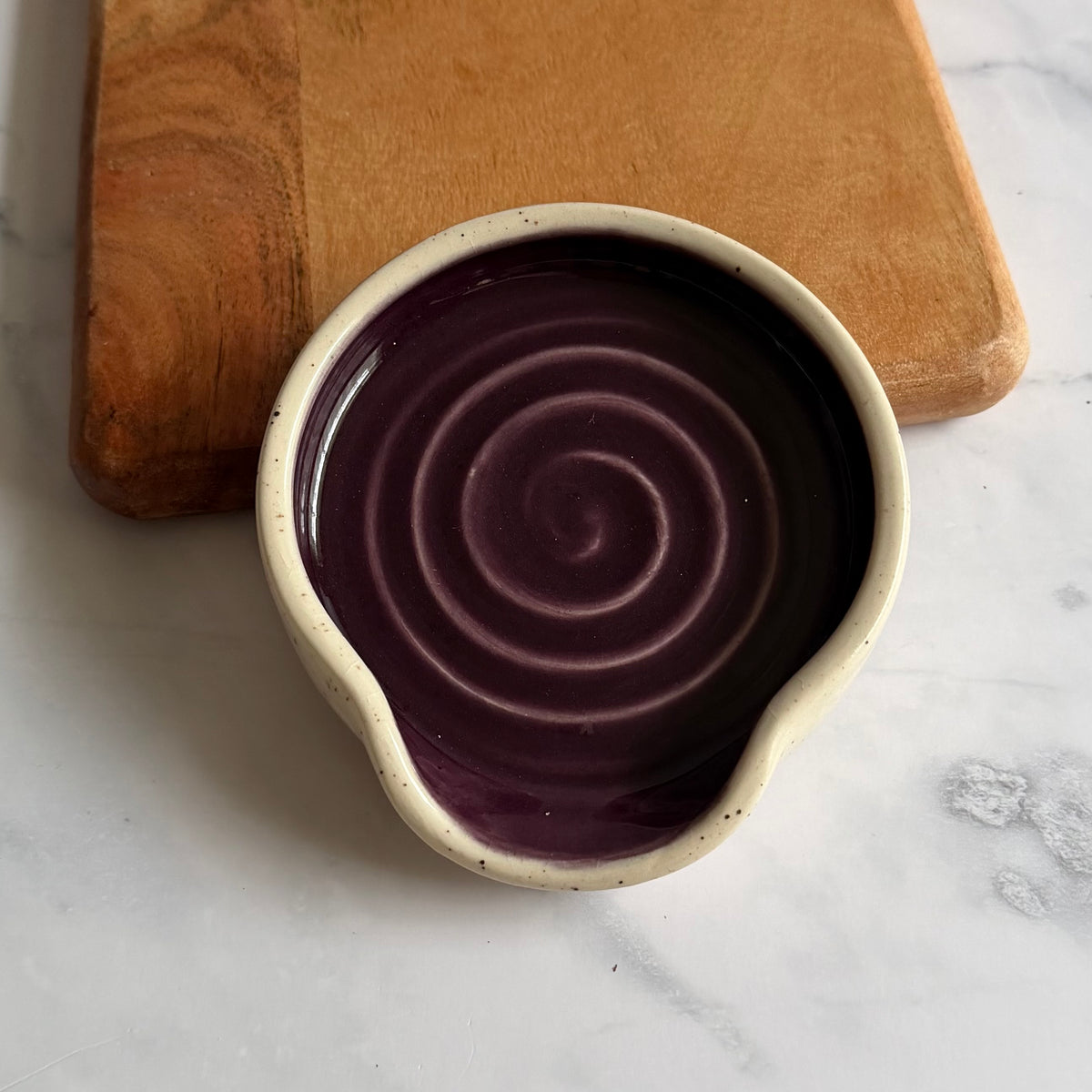 Hand-Thrown Spoon Rest