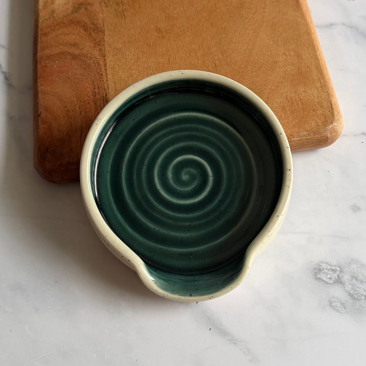 Hand-Thrown Spoon Rest